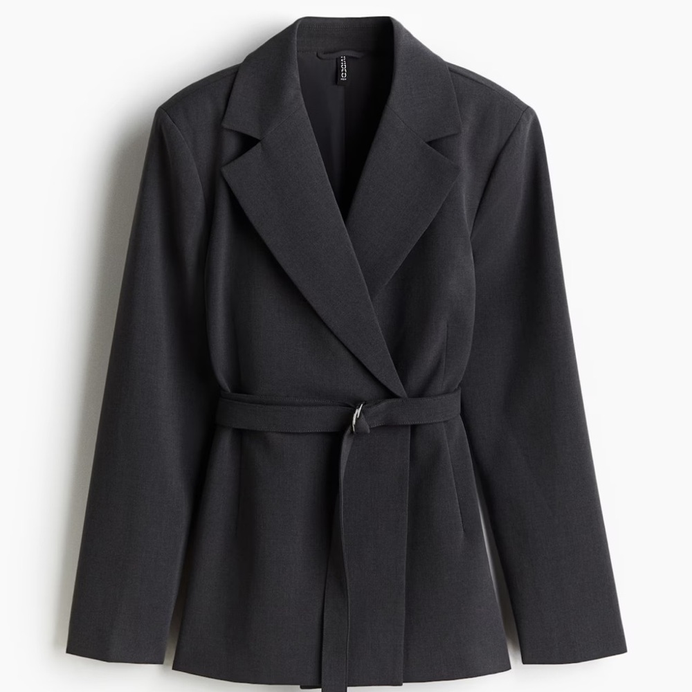 H&M Charcoal Gray Blazer - Picture 5 of 10